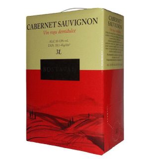 Вино Боставан Каберне Совиньон (Bostavan Cabernet Sauvignon) 3л